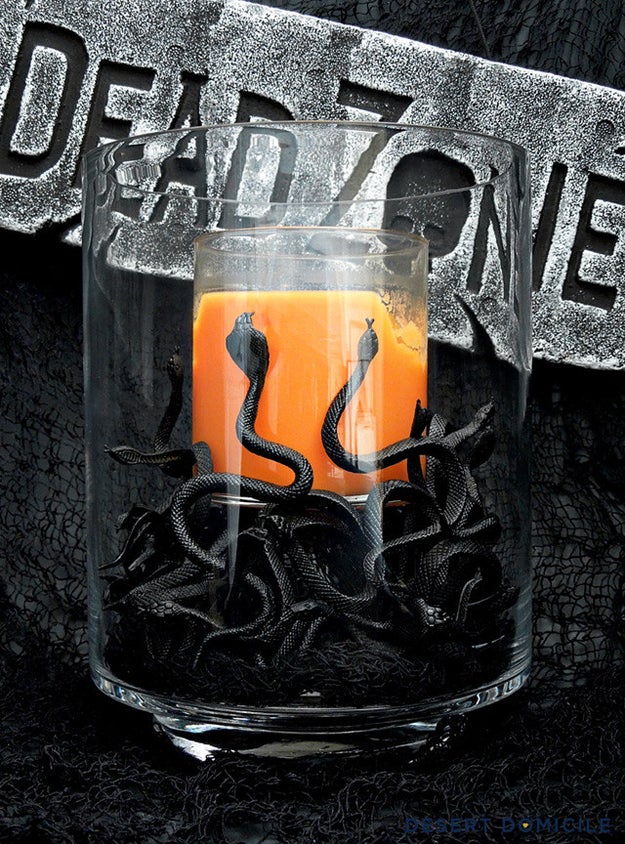 27 Clever Halloween Decorations To Make With Dollar Store Stuff