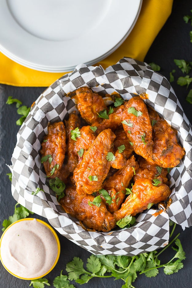 Spicy Butter Chicken Wings