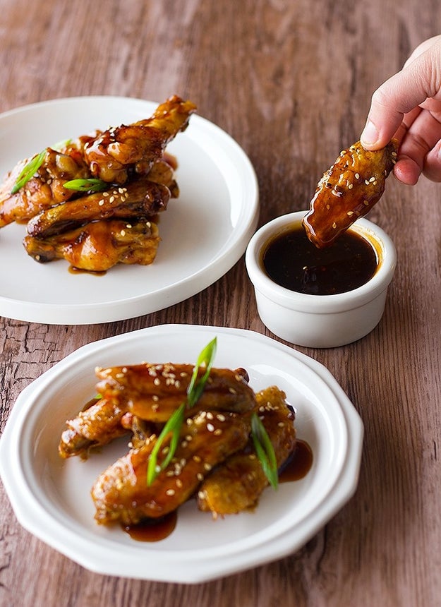 Sweet and Sour Baked Chicken Wings