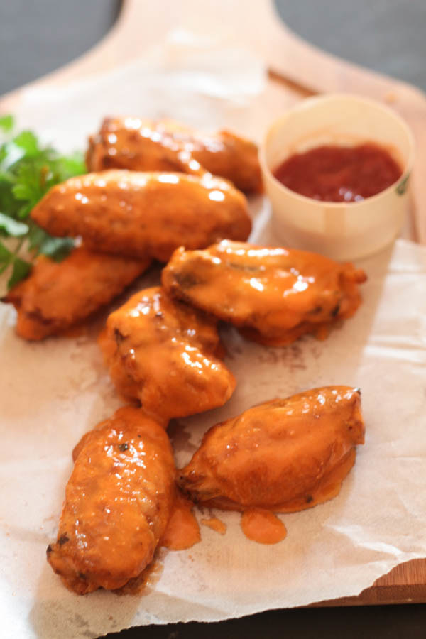 Buffalo Sauce Chicken Wings