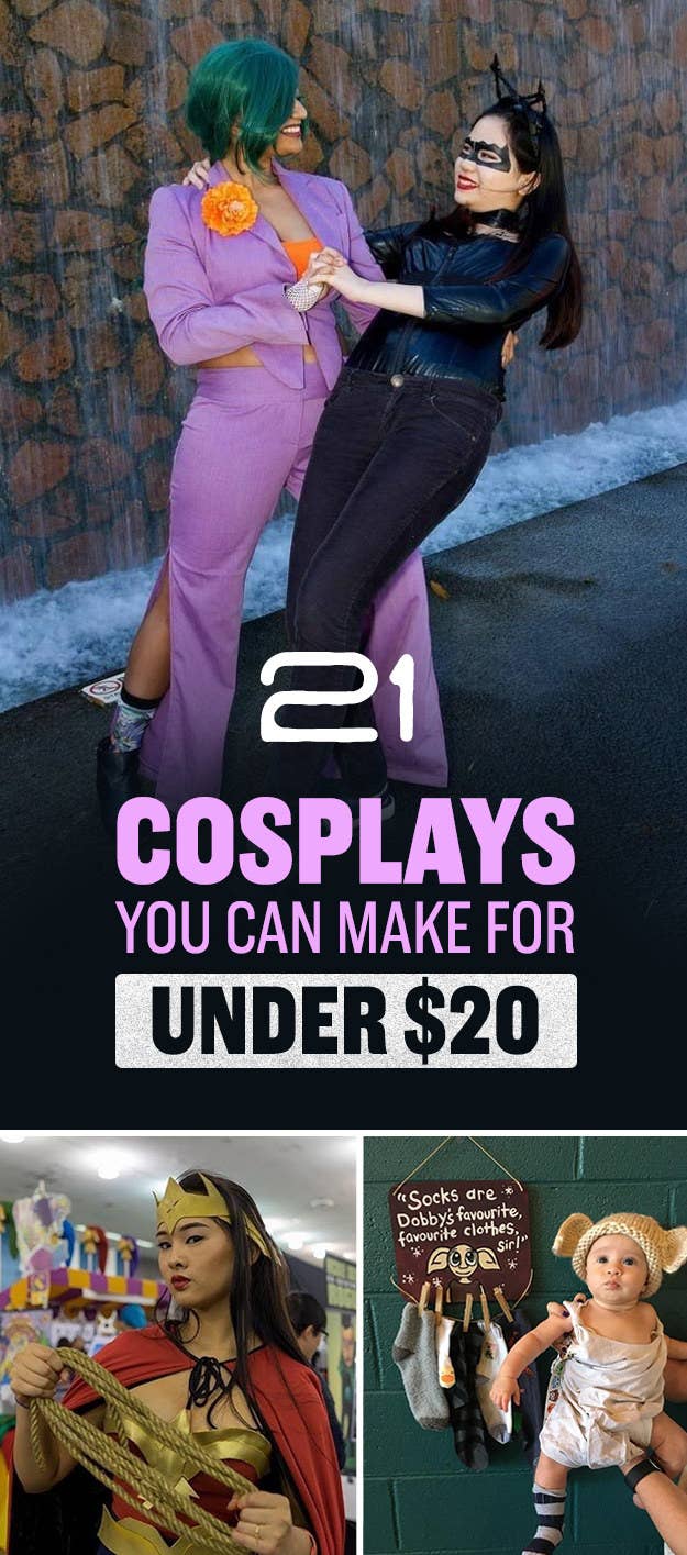 21 Cosplays You Can Make For Under 20