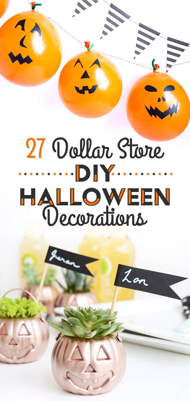 Diy Dollar Tree Halloween Decorations 2022