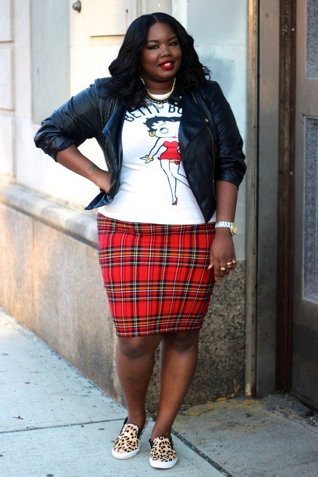 Plaid skirt shop outfit quiz buzzfeed