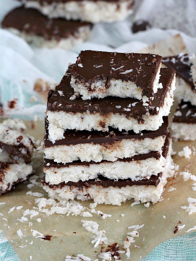 Vegan No-Bake Paleo Coconut Crack Bars