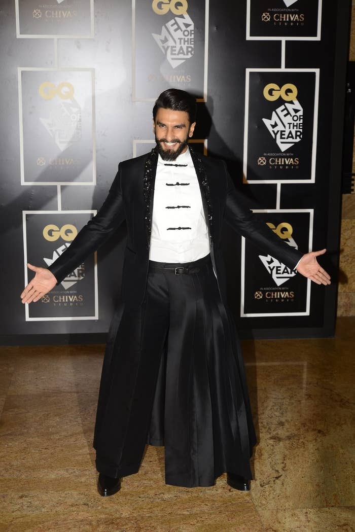 Ranveer Singh looks effortlessly stylish as he wears man-skirt once again  -- See photos