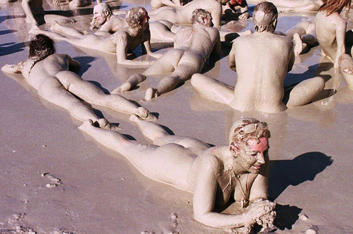Burning Man Nude - Cumception