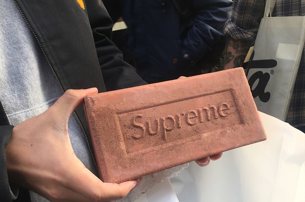 Supreme Sold A Brick And People Absolutely Lost Their Minds