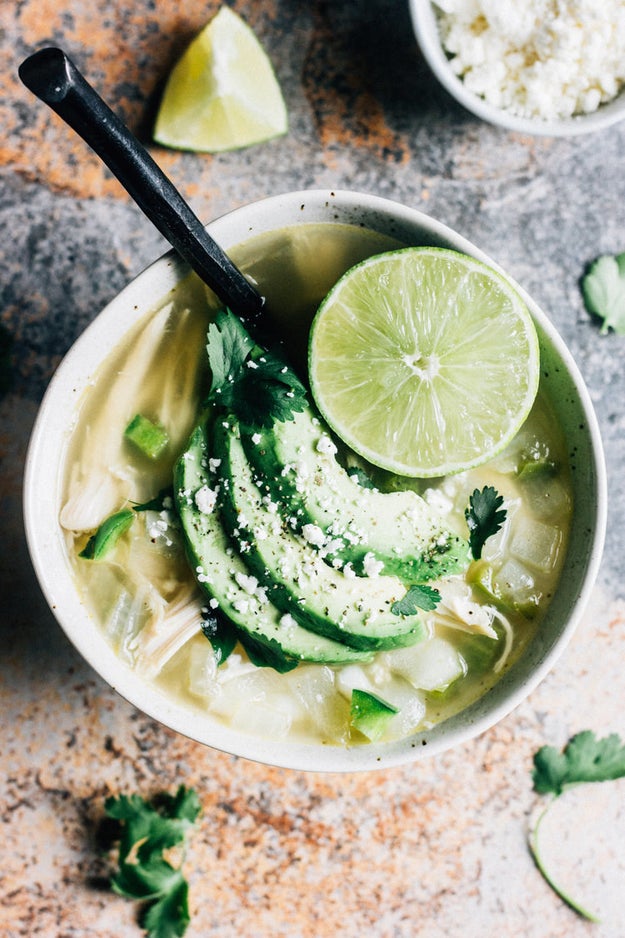 Lime Jalapeño Chicken Soup