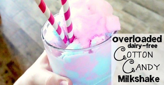 Cotton Candy Milkshake