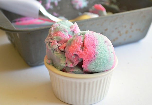 Cotton Candy Frozen Yogurt