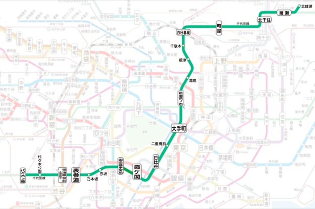 クイズ 路線図を見ただけでどの地下鉄かわかるかな