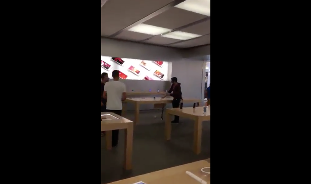 This Guy Was Arrested After He Smashed Up All The iPhones In An Apple Store