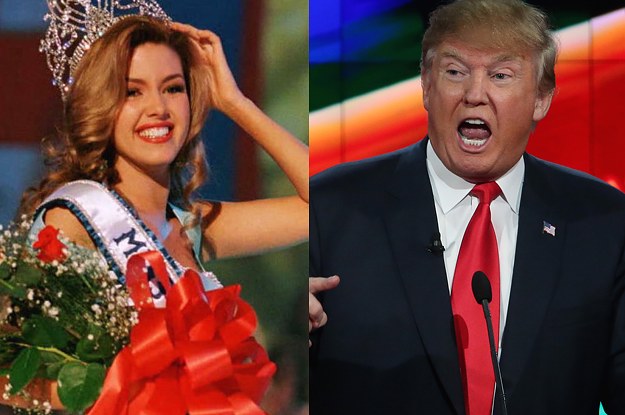 Trump Says Clinton Was Conned By Former Miss Universe