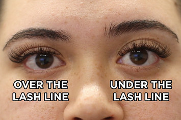 Is It Safe to Put Fake Eyelashes Under Your Lashes?