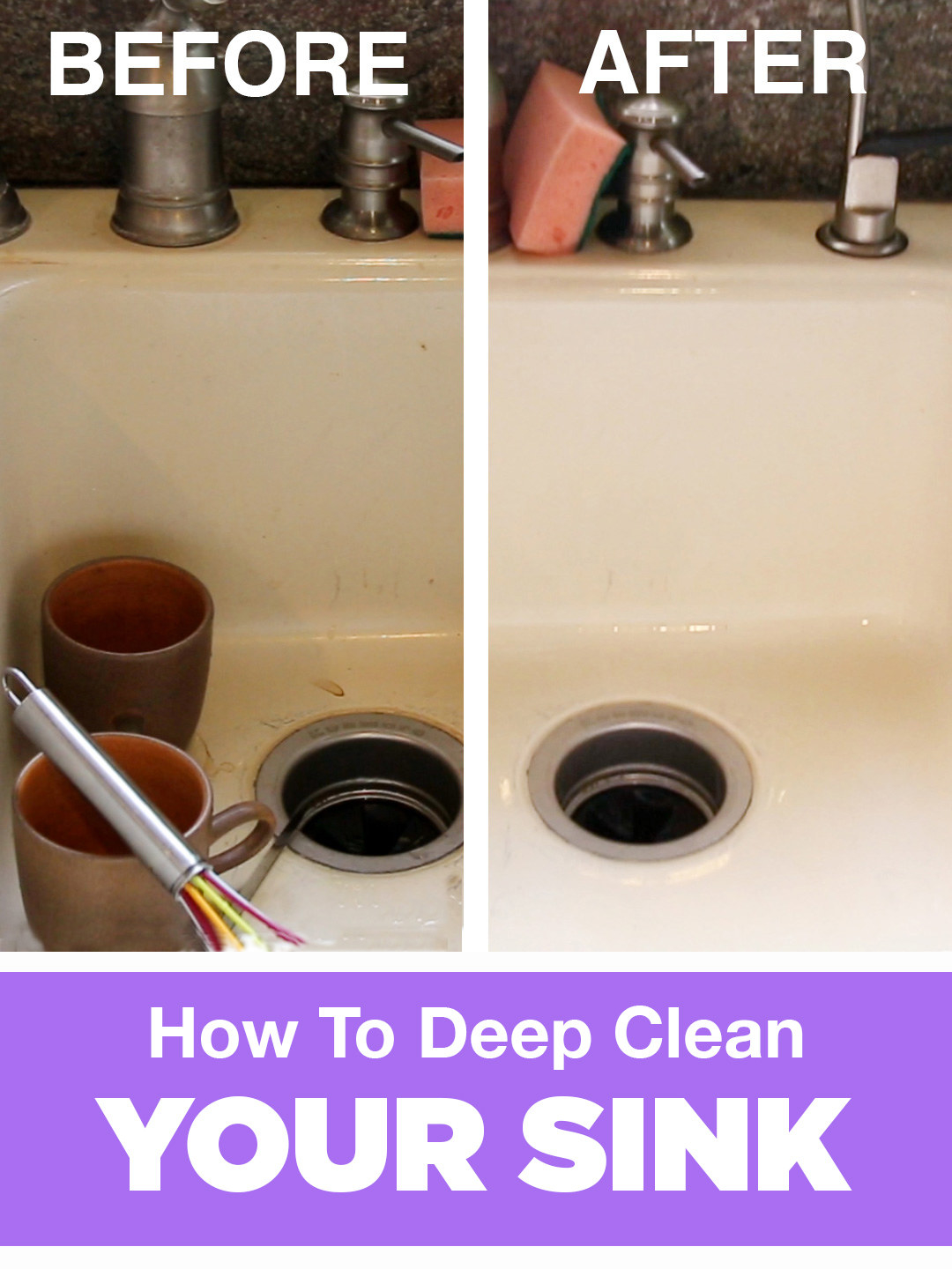 How to Clean a Kitchen Sink of Any Type: 5 Steps to Deep-Clean Your Sink