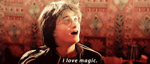 Image result for so much harry potter gif