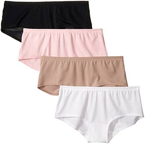 Rating: 4.5/5 / Price: $9.99 (for a pack of four) / Sizes: S-XXL Promising review: "I love this underwear. The material that it's made of is wonderful. It moves with your body. The breathable fabric allows for a person to work and not have to worry about their undergarments sticking to them. They stay comfortable all day." —Wanda