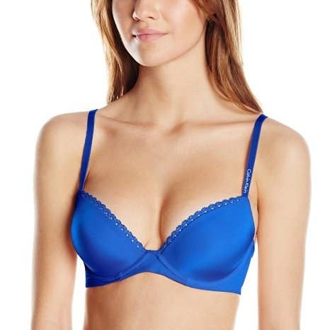 Rating: 4.5/5 / Price: $16.91+ / Sizes: 32A-38DD / Available in 16 colors.Promising review: "I stumbled upon these bras earlier this year, while replacing a few of my older Victoria's Secret bras. It fits snugly and the straps are extremely easy to adjust. I love these bras so much that I recently decided to throw away all my old bras and replace them with these that are longer lasting and better fitting. Snatch them up while you can!" —Leslie
