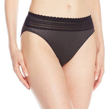 Rating: 4.5/5 / Price: $2.70+ / Sizes: S-2X / Available in 15 colors.Promising review: "This is the softest and silkiest panty I have ever purchased. The fit is absolutely marvelous. It does not ride up and it feels like you are wearing nothing at all. My husband thinks it's the sexiest panty he has ever seen. He loves to slide his hands down over my backside when I wear them. Great panty and great price!" —Lee