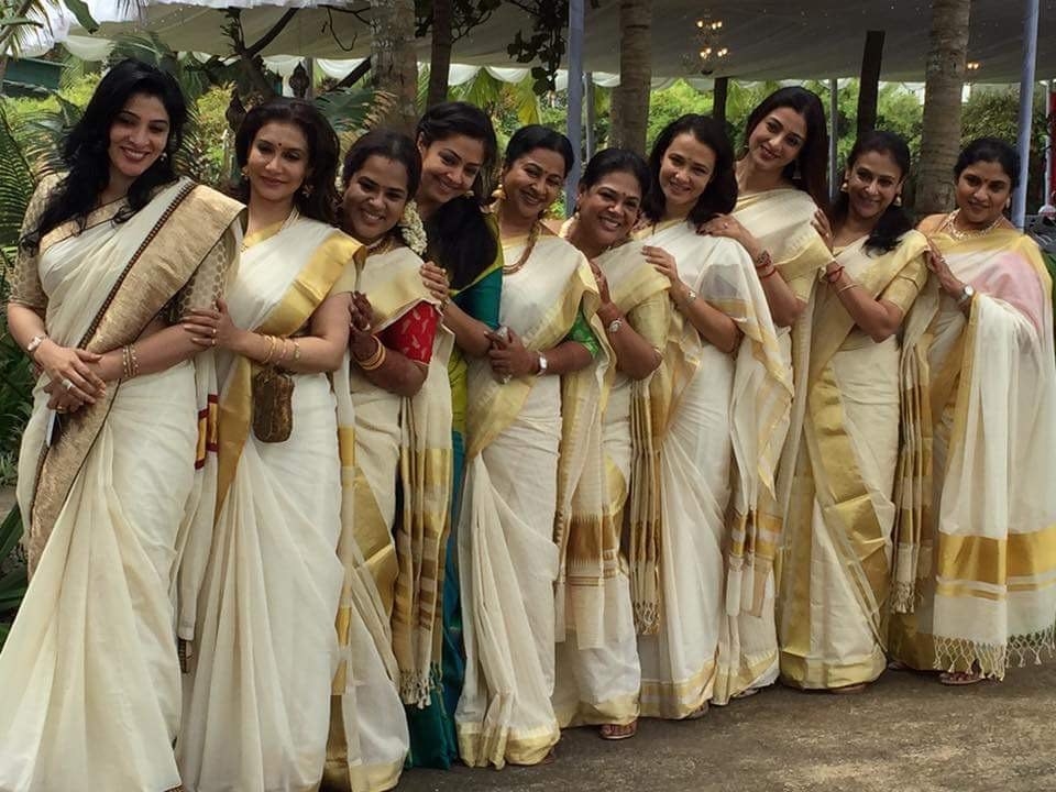 Jyothika probably wasn't briefed about the theme beforehand. Nevertheless, she saved the pretty photos courtesy strategic posing.
