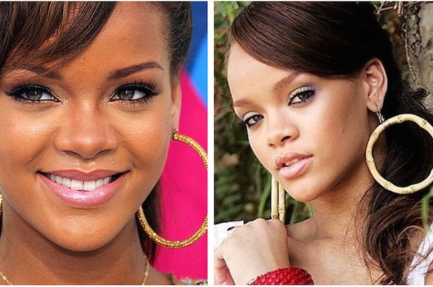 Rihanna Hoops - Gold