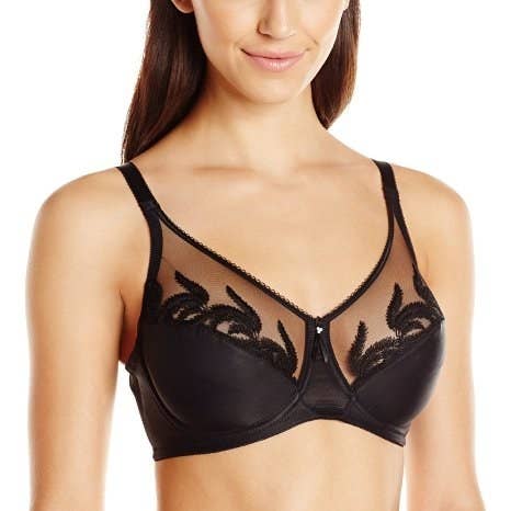 Rating: 4.5/5 / Price: $26.63+ / Sizes: 32C-40DDD / Available in three colors.Promising review: "This bra is very well-made and is the best support I've ever had. I have always been a big-busted woman, and have had the worst time finding bras that fit correctly. This has excellent coverage without being a bra that feels like something your great-grandmother would wear. It's sexy and classic and comfortable. I am glad knowing my endless bra hunt is over — and now I can just re-order this one when I need new lingerie." —Julie B.