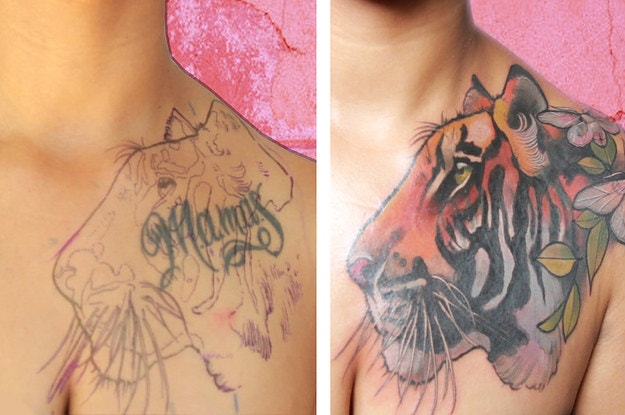 People Get The Tattoos They Regret Covered Up