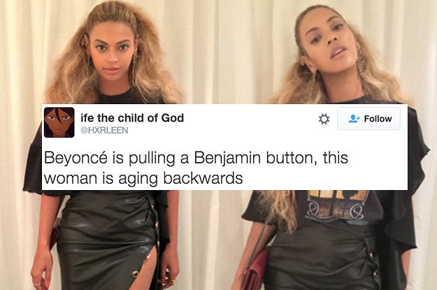 Beyoncé's Instagram Has Got Everyone Convinced That She's Benjamin Button