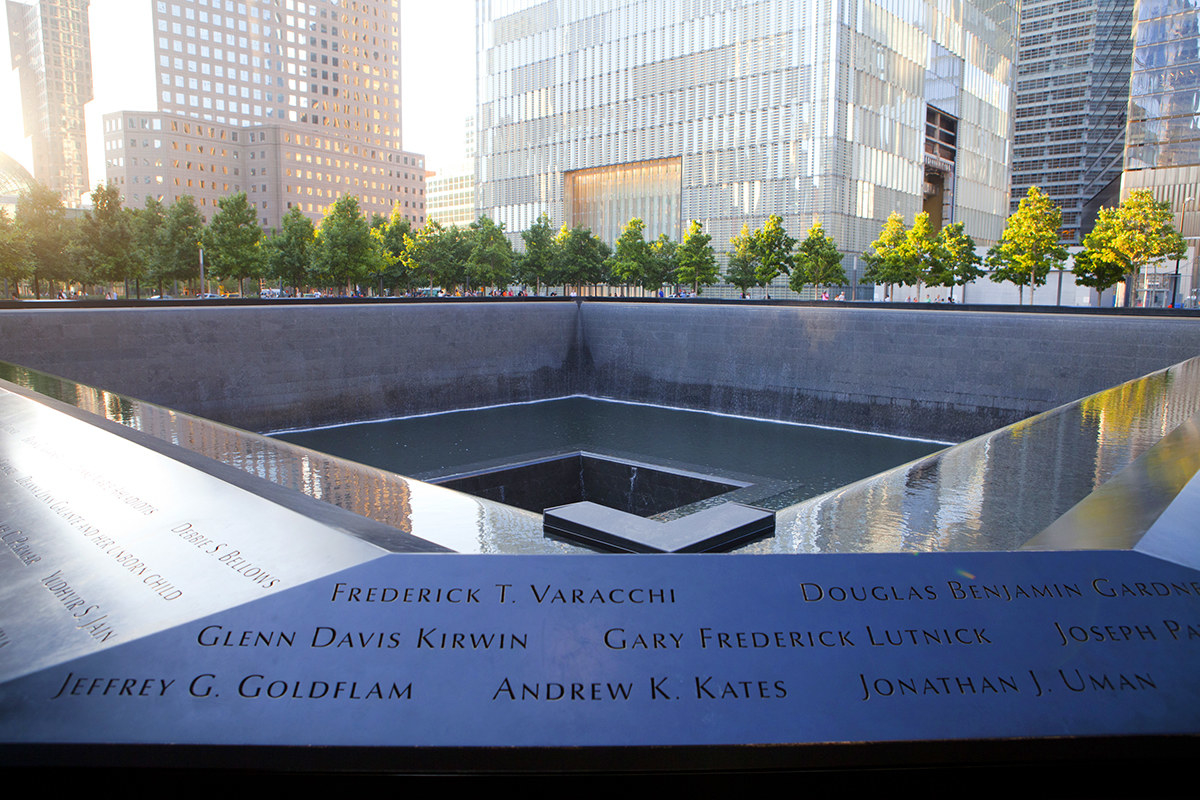 Here are the nearly 3,000 names on the 9/11 Memorial