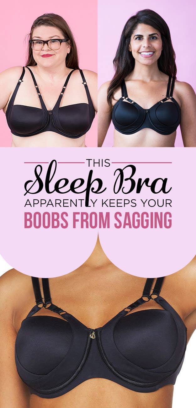 This bra claims to stop your boobs sagging as you sleep so would YOU  wear one?