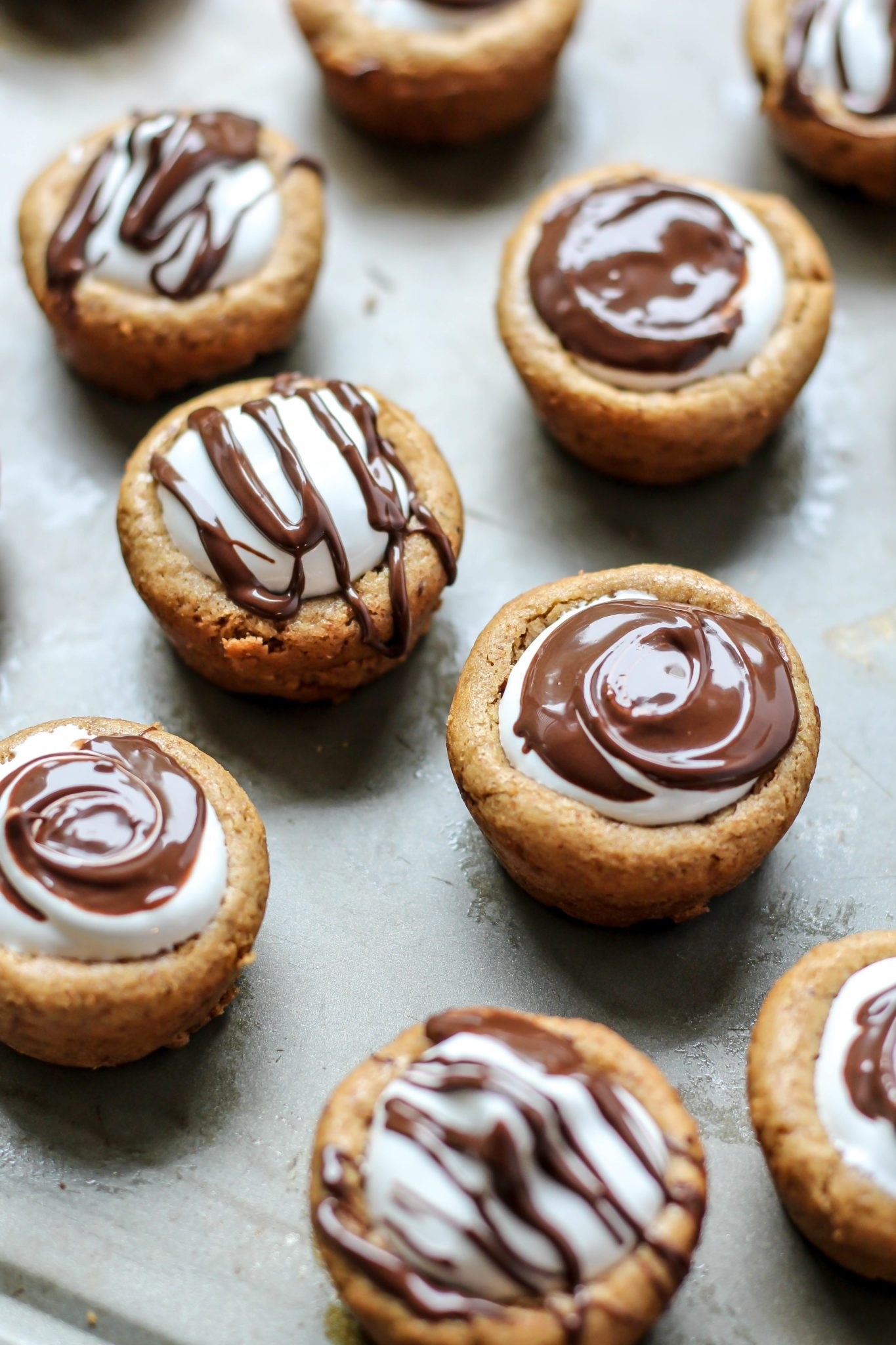 Almond Butter Cookie S&#x27;mores Cups