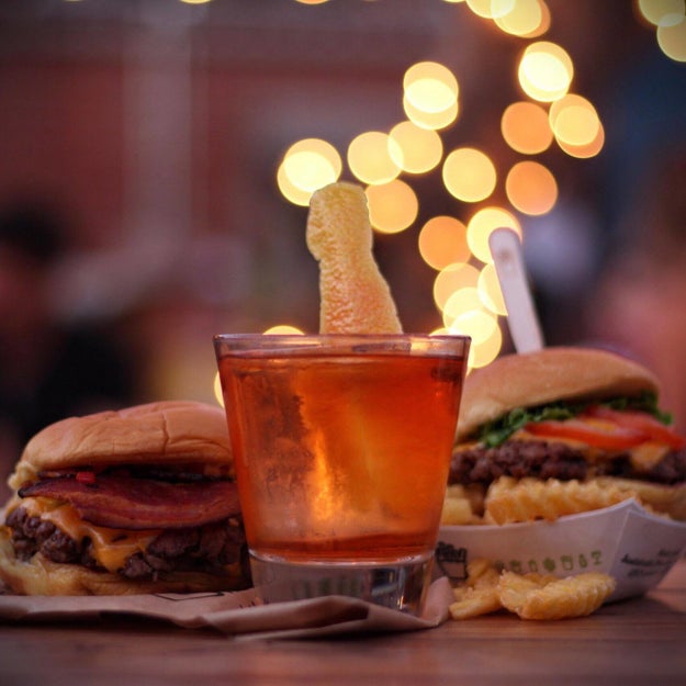 The "Oaxacan Kid" + Shake Shack's Smokeshack burger: