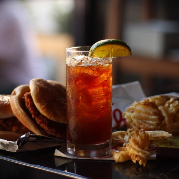 The "Baldoria Cuba Libre" + Chick-fil-A's Fried Chicken Sandwiches: