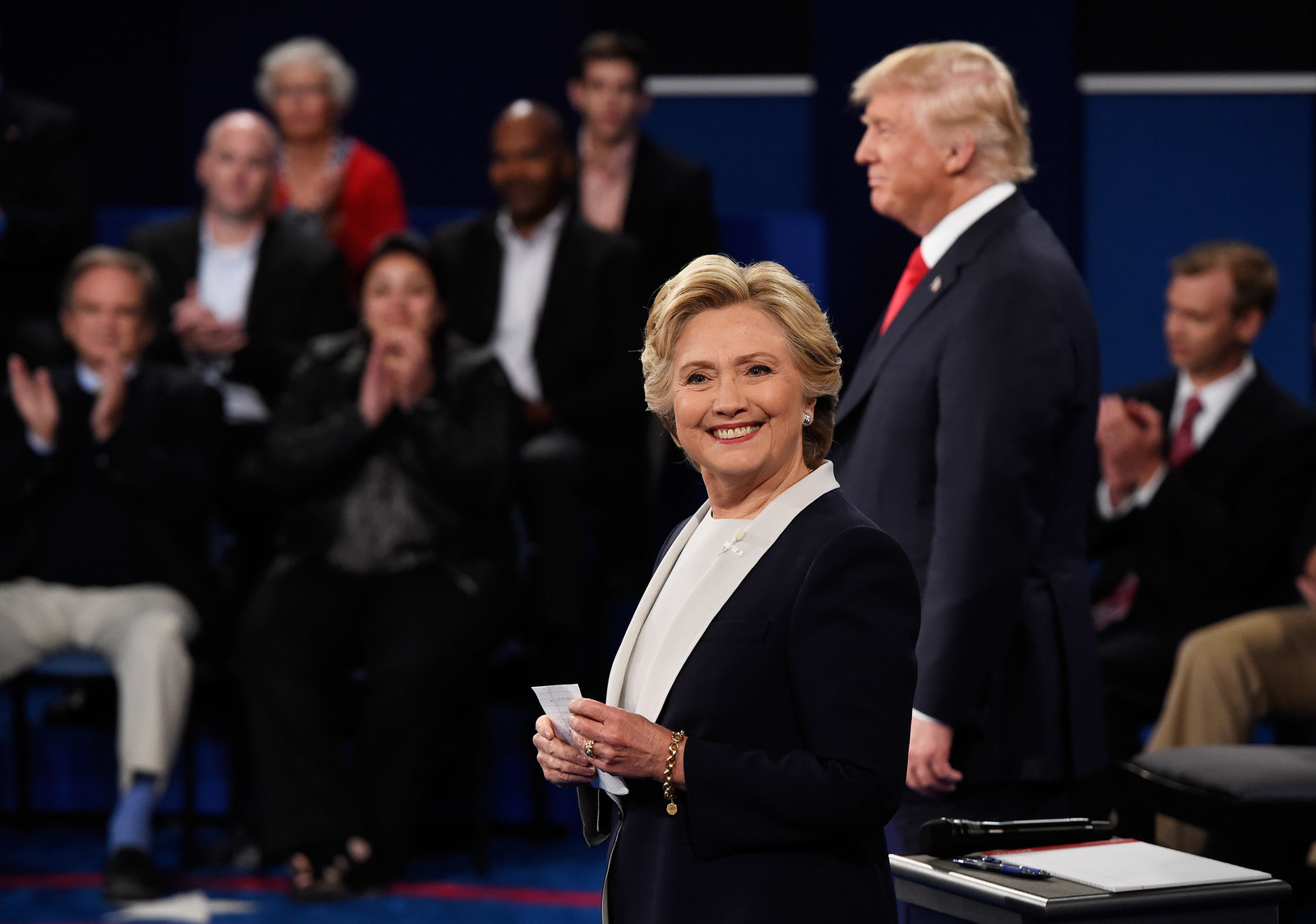 Trump And Clinton Clash In Nasty Second Presidential Debate