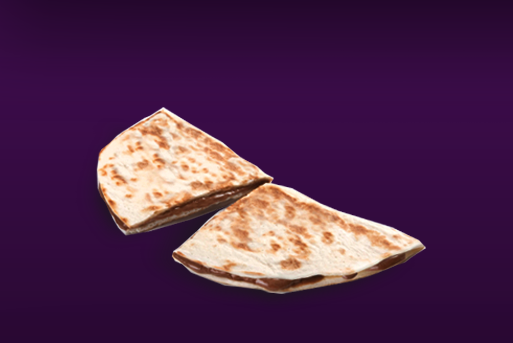 Chocodilla (melted chocolate in a soft tortilla) at Taco Bell in the UK: