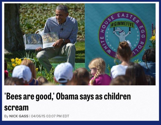 This iconic moment in presidential history: