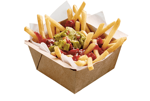 Guacamole and ketchup fries from McDonald's in Australia: