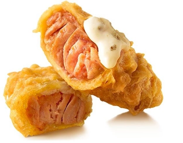 Deep Fried Salmon at KFC in Japan: