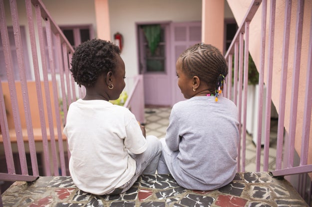 The startling artworks were created by French-Senegalese artist Delphine Diallo, in partnership with charity Save the Children, for International Day of the Girl (Oct. 11).