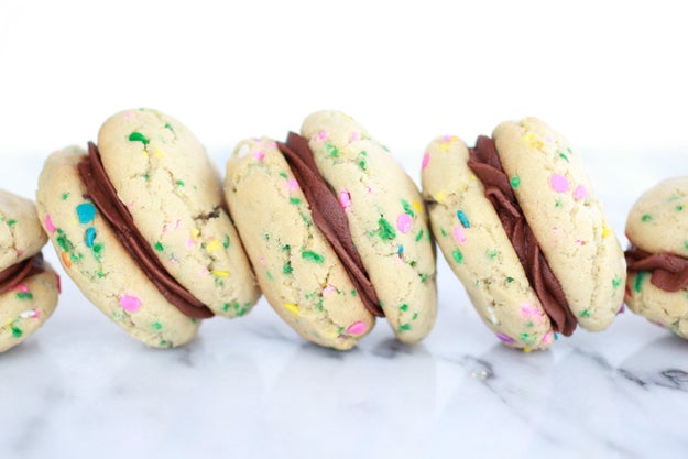 Funfetti Sandwich Cookies