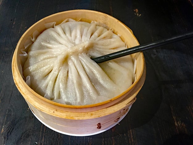 This Soup Dumpling Is So Big, You'll Need A Straw To Slurp It All Up