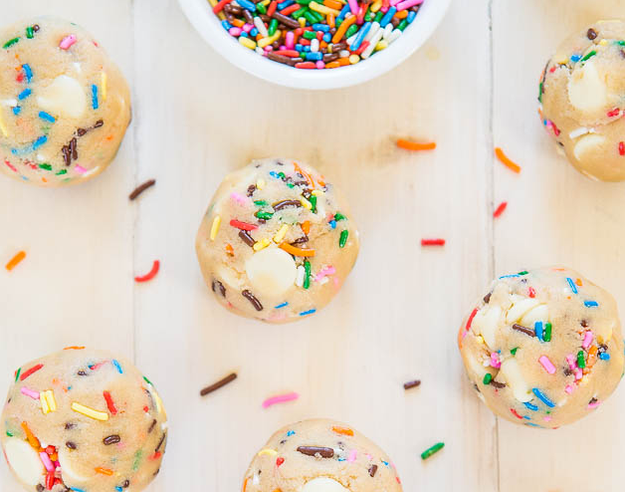 Funfetti Cookie Dough Balls