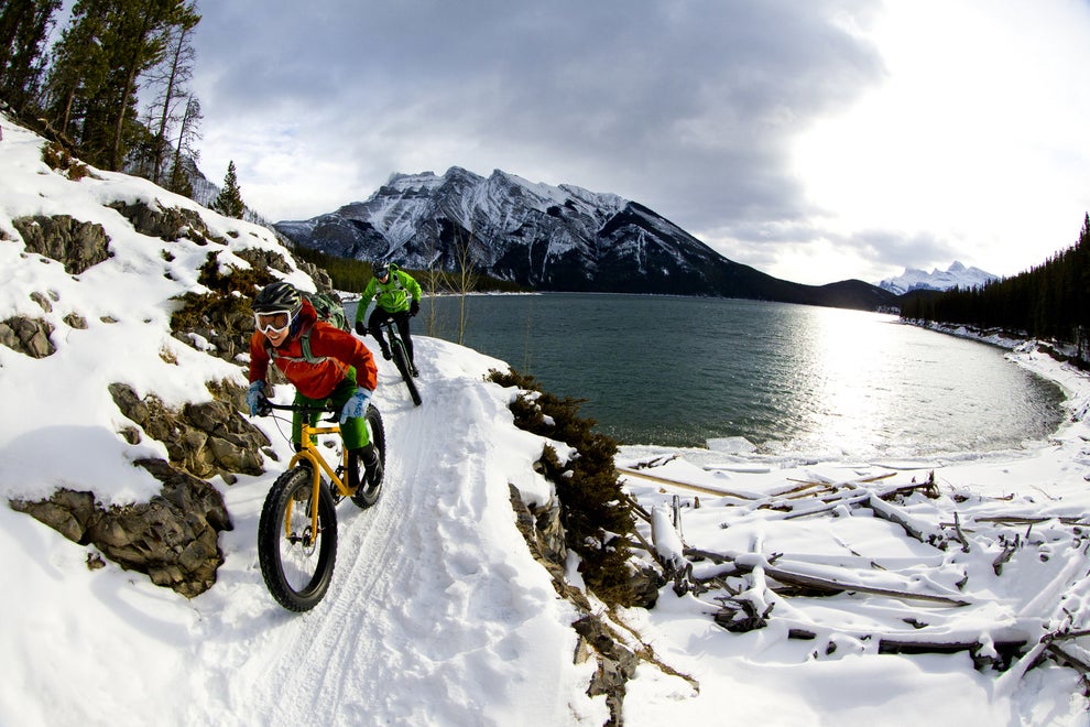 Cruise around the Rockies on two wheels.