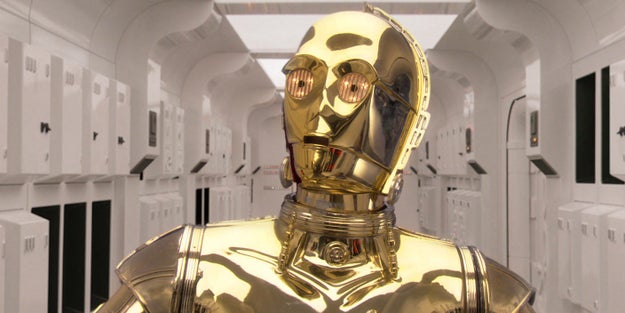 C-3PO isn’t all gold.