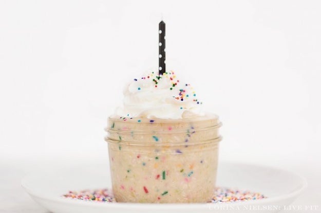 Birthday Cake Overnight Oats