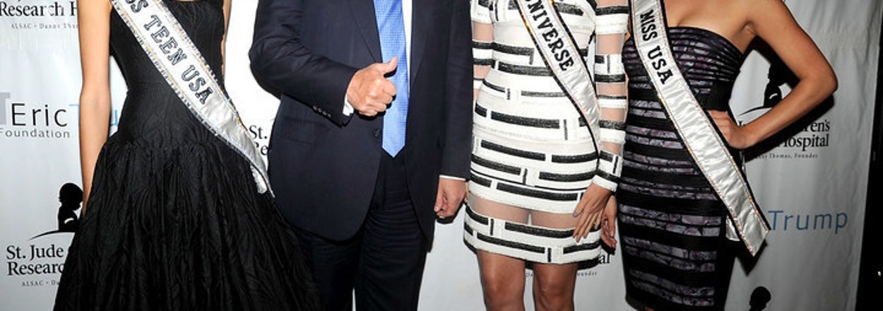 Teen Beauty Queens Say Trump Walked In On Them Changing