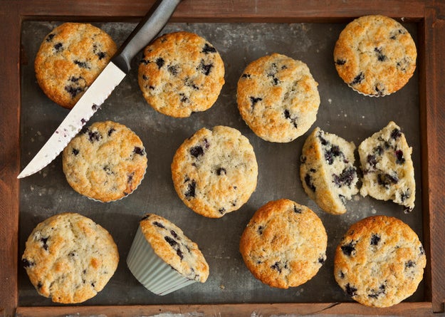 So what baking tip should everyone know? It could be something small but effective, like coating blueberries in flour when making muffins, so they don't sink to the bottom.