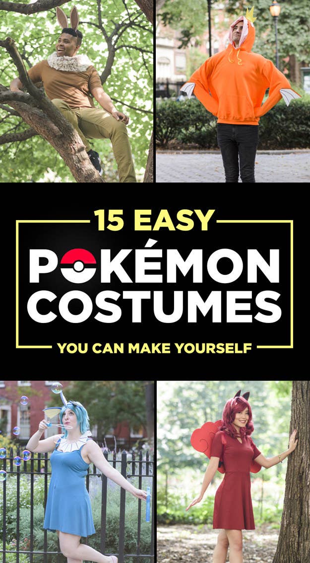 15 Ridiculously Easy Pokemon Halloween Costumes You Can Make For $30
