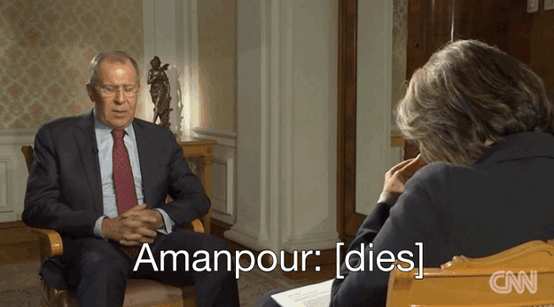 Christine Amanpour was NOT READY for that answer.