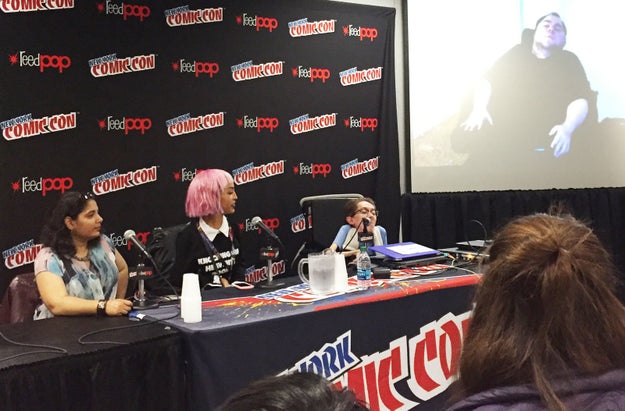 One of the most thought-provoking panels at New York Comic Con this year was Where Are All The Wheelchairs?